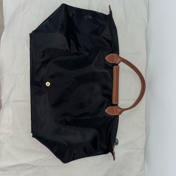 Black Large long champ Tote (short handles) - Picture 4 of 8